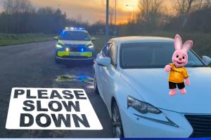 Incredible as driver stopped in Kildare was off the road until 2092