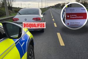 Incredible as Kildare driver was disqualified from driving for 75 years