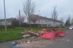 'Total disregard': Anger after three tonnes of rubbish dumped in Kildare estate