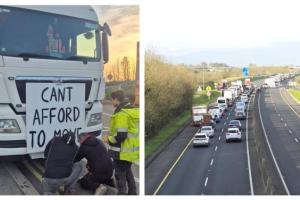 'Ludicrous' - Kildare man hits out at fuel protests - as action continues for second day