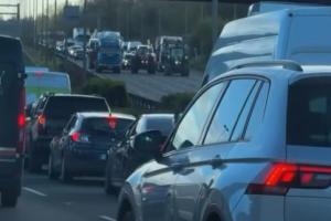 Disruption on Kildare routes continues due to protests and collisions