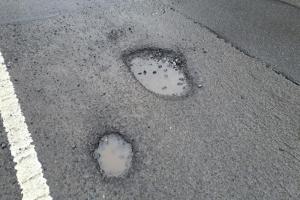 'Numerous large potholes' reported on this Kildare road