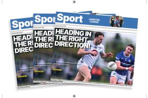 In this week's Leinster Leader sport