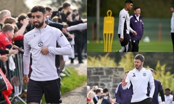 PHOTOS: Manchester United visit Kildare for squad training session ahead of pre-season announcement