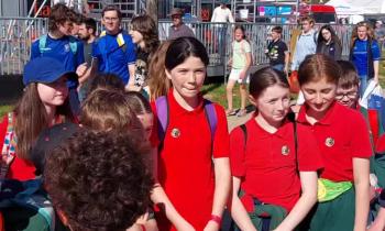 Kildare school at the ploughing