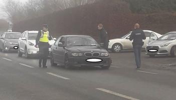 Driver fails to stop for gardai at targeted speed checkpoint in Kildare