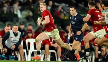 Kildare's Osborne dazzles with two tries in Lions debut down under