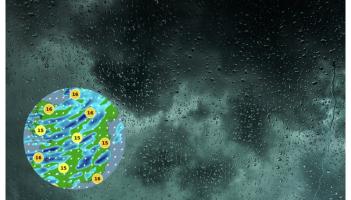 Six counties hit with weather warning as 'significant' heavy showers expected