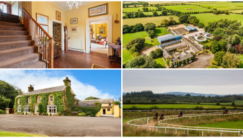 Well-known horse trainer’s home and race track goes up for millions in Tipperary