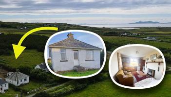PICTURES: Irish coastal cottage with sea air and sandy beaches up for grabs at just €75k