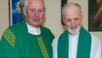 Farewell events for Fr. John Fitzpatrick in The Holy Trinity Church, Derrinturn and Carbury GAA, Kildare