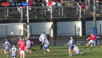 WATCH: Barry Kelly grabs Athy's crucial goal in Kildare SFC Final