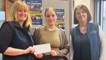 Kildare student wins €3,000 bursary towards her fees from Kildare Credit Union 