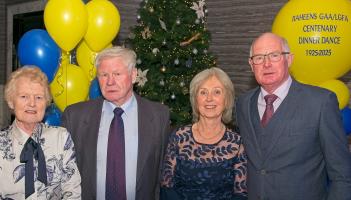 GALLERY: Raheens GAA celebrate their centenary at well-known Kildare hotel