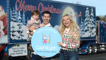 Pantomime stars launch LauraLynn fundraiser ahead of Santa Truck visits to Kildare