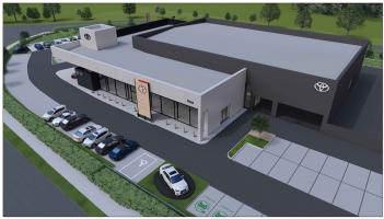 Plans have been submitted for a major &euro;5.8 million motor showroom and vehicle service complex at a site adjacent to the Bundle of Sticks Roundabout in Newhall, Naas.