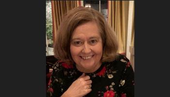 The late editor of the Leinster Leader, Vicki Jones (n&eacute;e Weller).