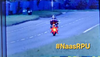 Kildare motorcyclist travelling at 'shocking' speed arrested by garda&iacute;