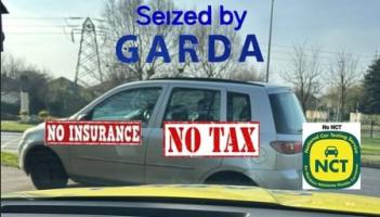 Kildare motorist had no insurance, tax or NCT
