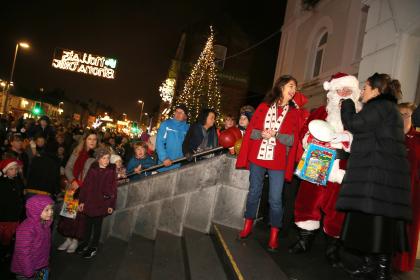 Gallery Naas Town Christmas Lights Turned On As Santa Comes To Town Photo 1 Of 27 Leinster Leader