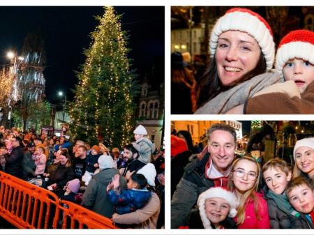 PICTURES: Christmas tree lights turned on in Naas