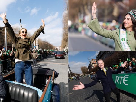 PICTURES: Ireland turns green as hundreds of thousands celebrate St Patrick's Day in style