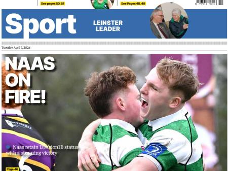 In this week's Leinster Leader Sports