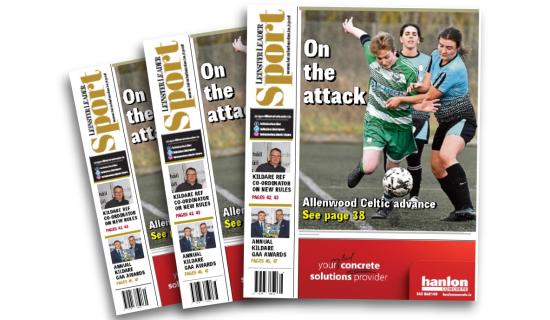 In this week's Leinster Leader Sport