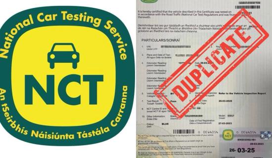 Little-known NCT trick to get a 'duplicate' if Irish motorists lose valuable document