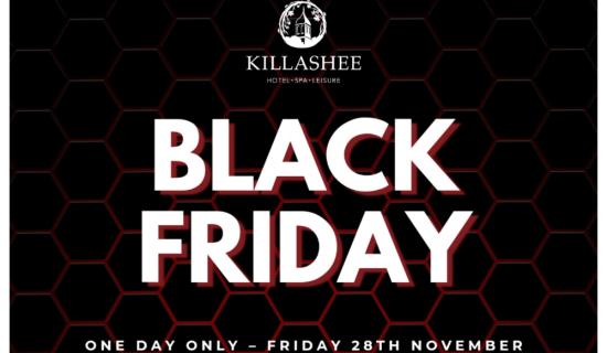 This Black Friday, pay for 6 months and get 7 at Killashee Leisure Centre