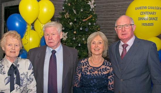 GALLERY: Raheens GAA celebrate their centenary at well-known Kildare hotel