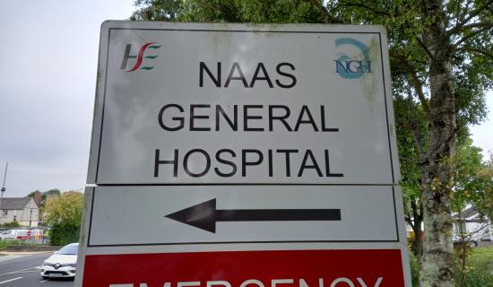 Five people on trolleys at Kildare's chief hospital
