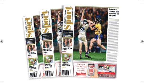 In this week's Leinster Leader Sport