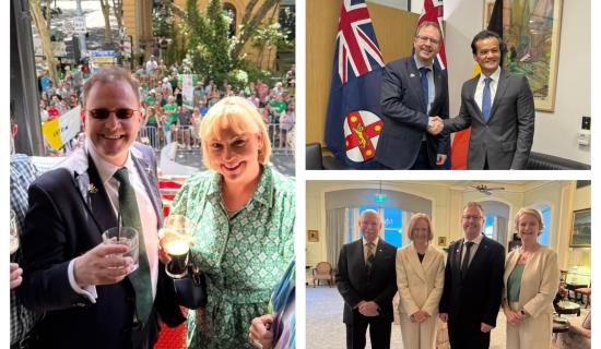 GALLERY: Kildare Minister celebrates St Patrick's Day 2026 in Australia