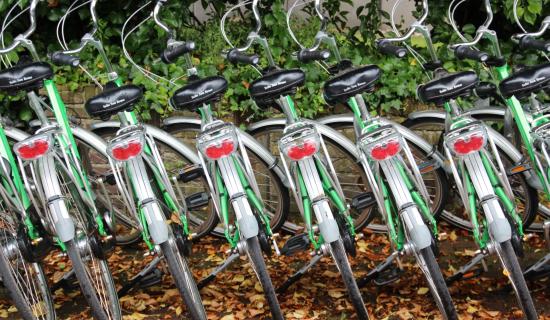 Repairs due for cycle stands in this Kildare Municipal District