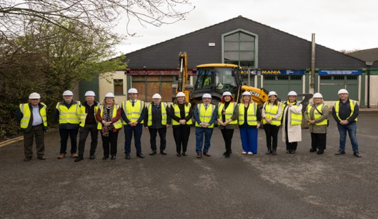 Construction begins on new state-of-the-art public library for Clane community