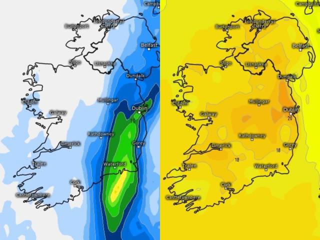 Ireland Weather Weather Forecast For Ireland For The Coming Days From Met Eireann Leinster Leader