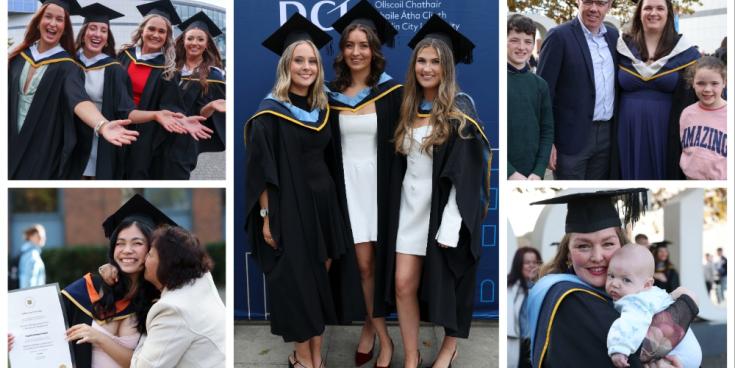 PICTURES: Smiles and celebrations galore as Kildare students graduate from DCU