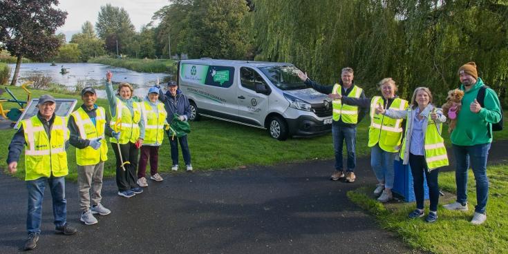 Kildare-based Tidy Towns group gets a new van