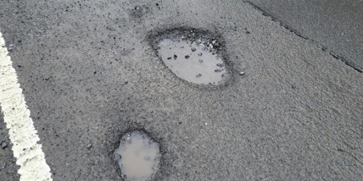 Interim measures to be implemented on potholes affecting road in Kildare