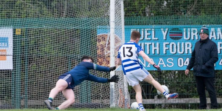 Fintan Quinn hat-trick helps Naas beat Sarsfields by staggering 19 points