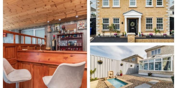 GALLERY: Luxurious Kildare home with own bar and water feature in backyard