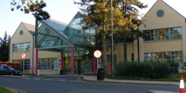 Three people on trolleys at Kildare's main hospital today