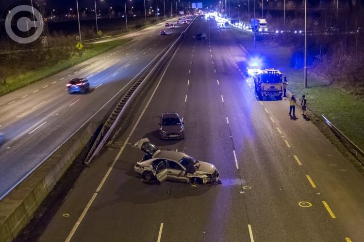 IN PICTURES Crash on N7 at Johnstown on Thursday evening, January 28