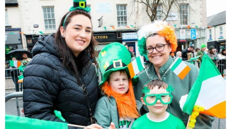 St Patrick's Day Parade in Newbridge 
