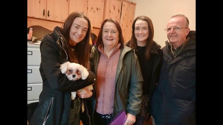 'Very happy family' rescues Poppy the puppy from Kildare based animal rescue