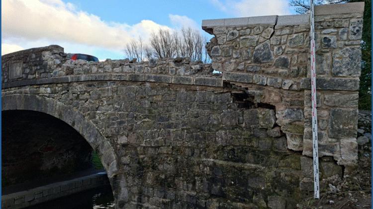 Waterways Ireland advises about Kildare bridge closure