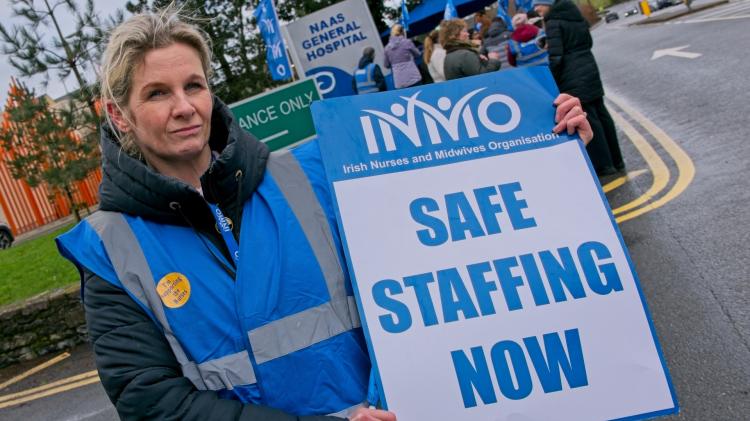 GALLERY: INMO members in Naas General Hospital lunchtime protest