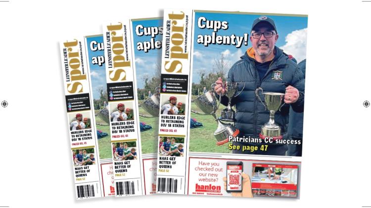 In this week's Leinster Leader Sport