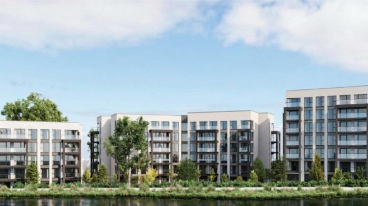 Nearly 200 apartments get green light beside Canal in Kildare 